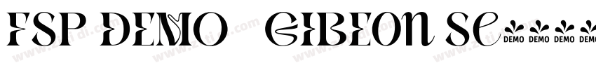 FSP DEMO   GIBEon Se字体转换